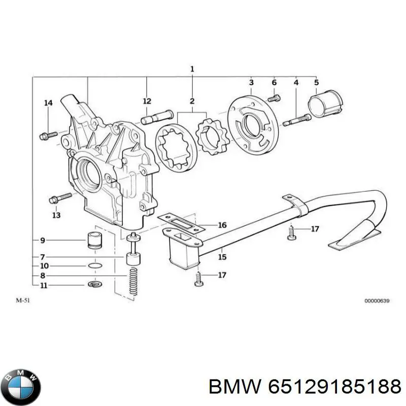  BMW 65129185188 ціна, від 32.64 USD