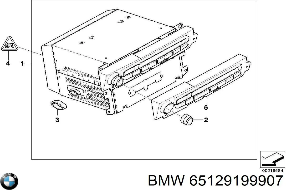  65129199907 BMW