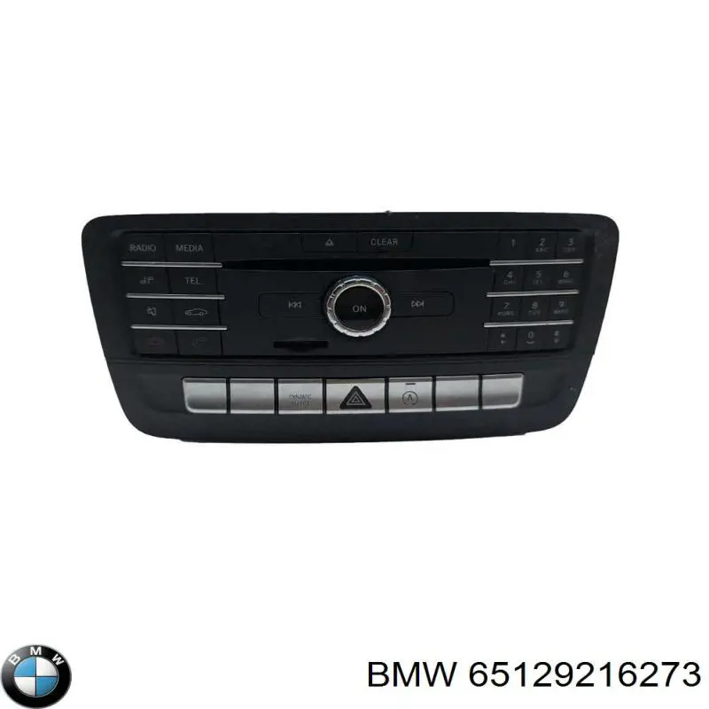 Магнітола (радіо AM/FM) BMW 65129216273 ціна, від 50.68 USD