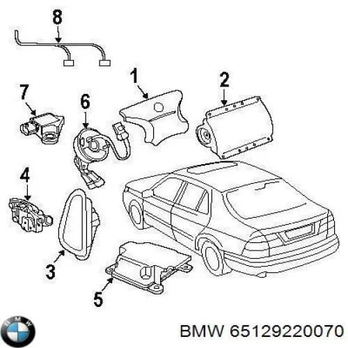 Купити 65129220070 BMW 