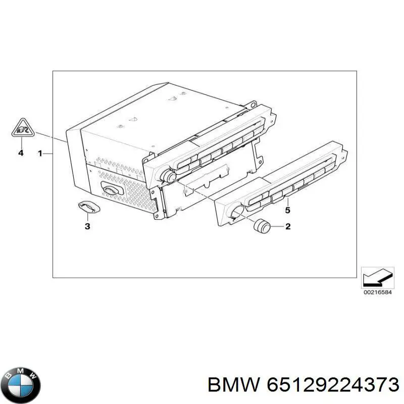  BMW 65129224373 ціна, від 177.37 USD
