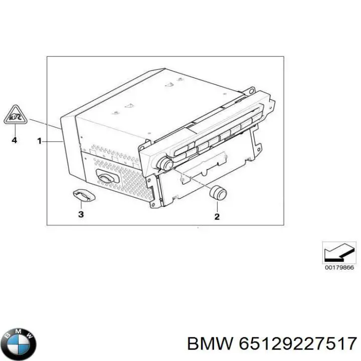 Купити 65129227517 BMW 