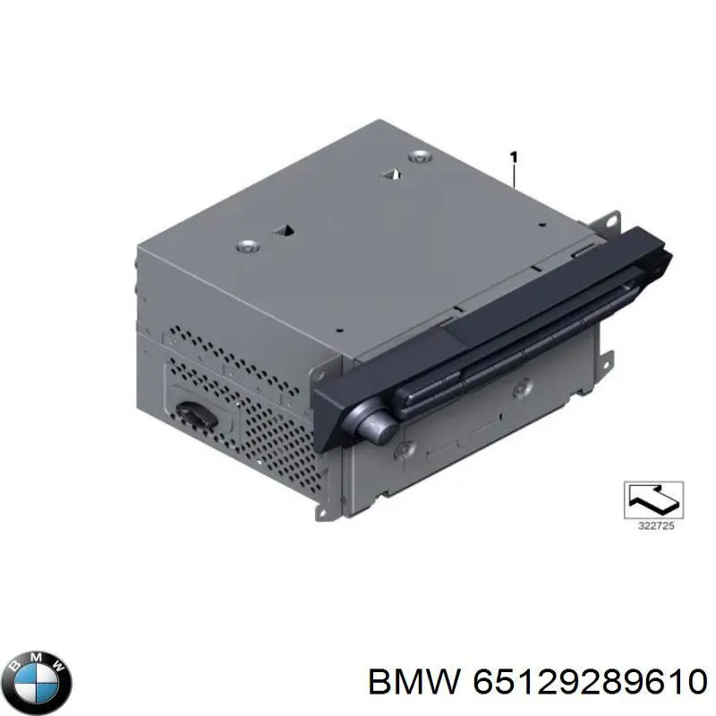 65129325975 BMW Магнітола (радіо AM/FM)