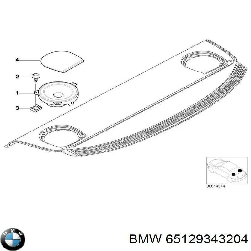  BMW 65129343204 ціна, від 38.01 USD