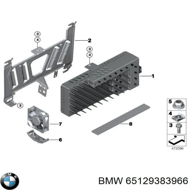  BMW 65129383966 ціна, від 172.33 USD