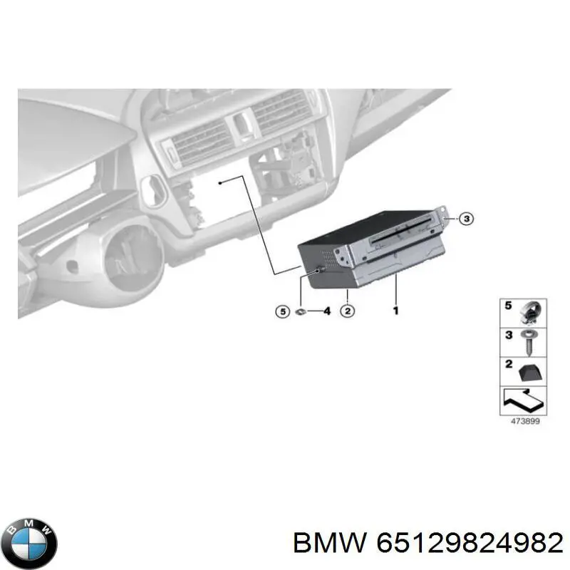  BMW 65125A08149