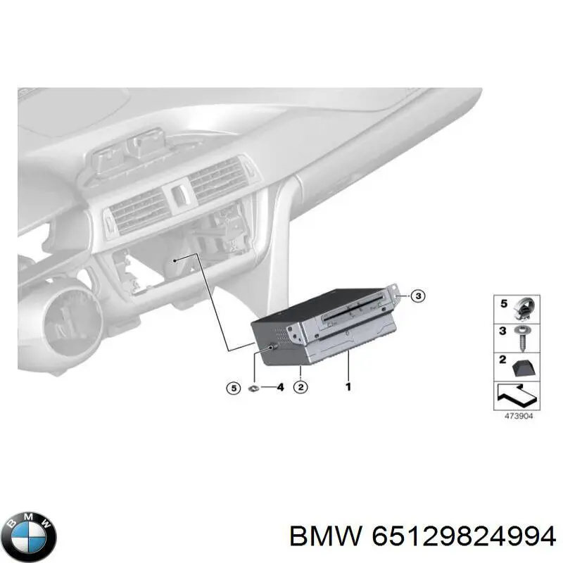  BMW 65129824994 ціна, від 398.47 USD