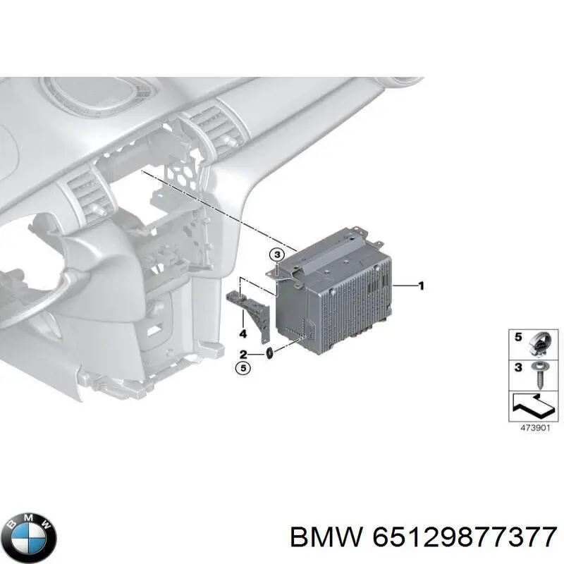  BMW 65125A0C472 ціна, від 1156.65 USD