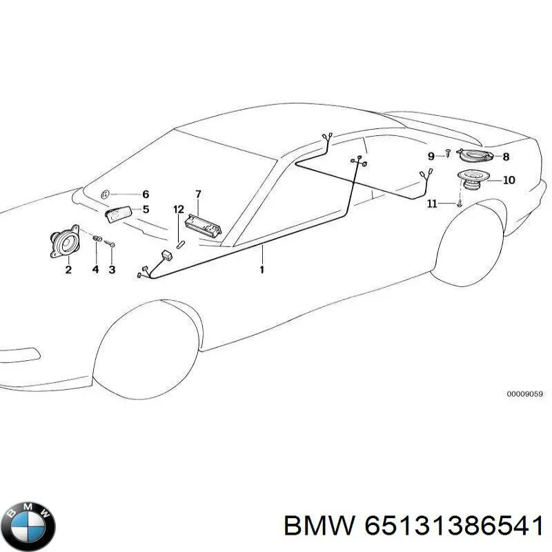  BMW 65131386541 ціна, від 10.16 USD