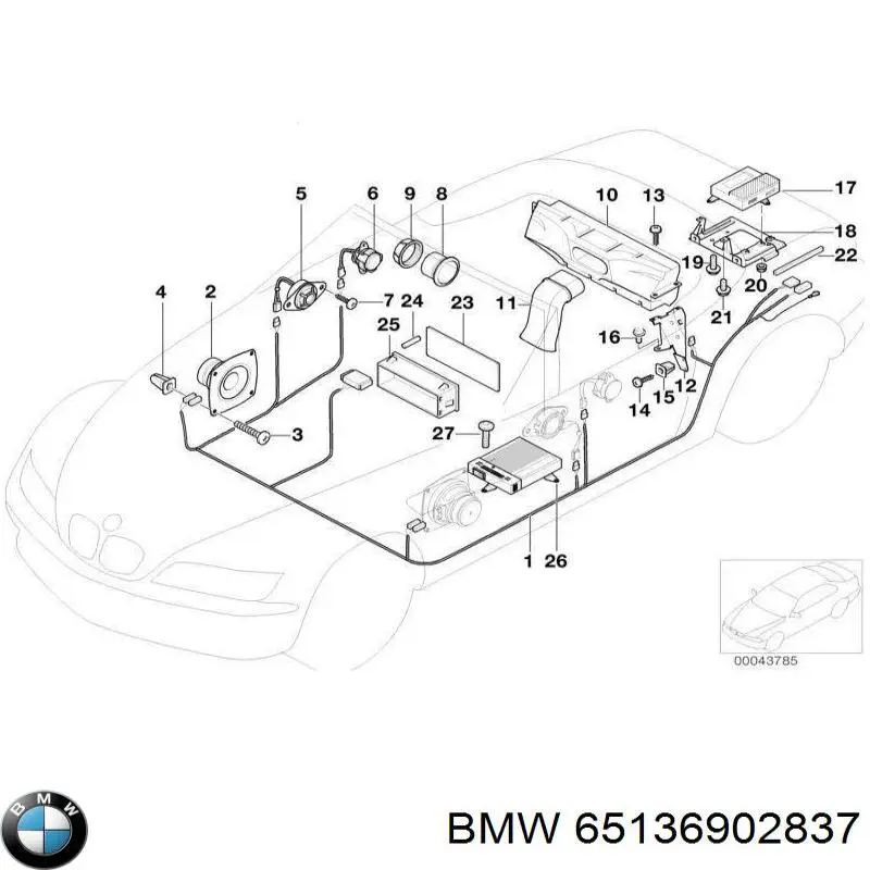 65136902837 BMW 