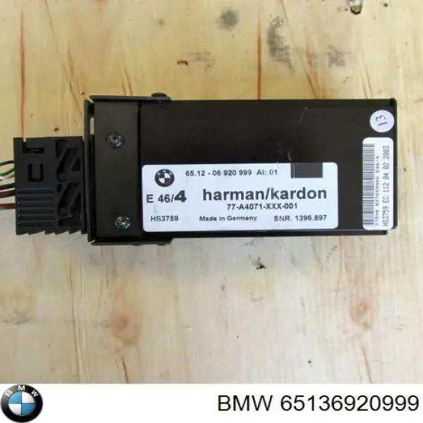 65136920999 BMW 