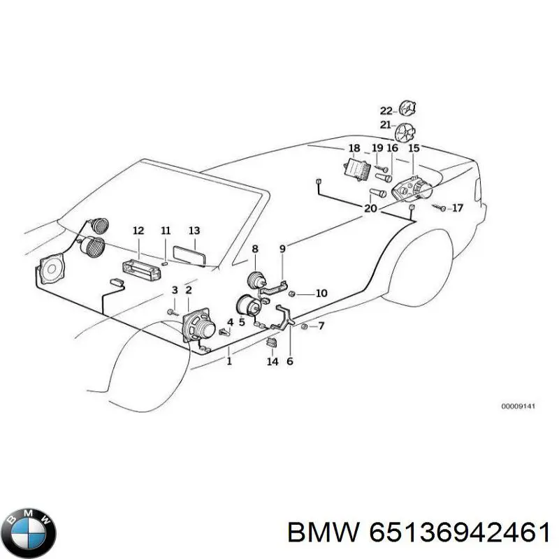 65136942461 BMW 