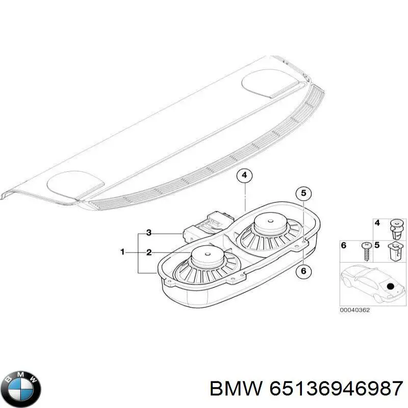 65136946987 BMW 