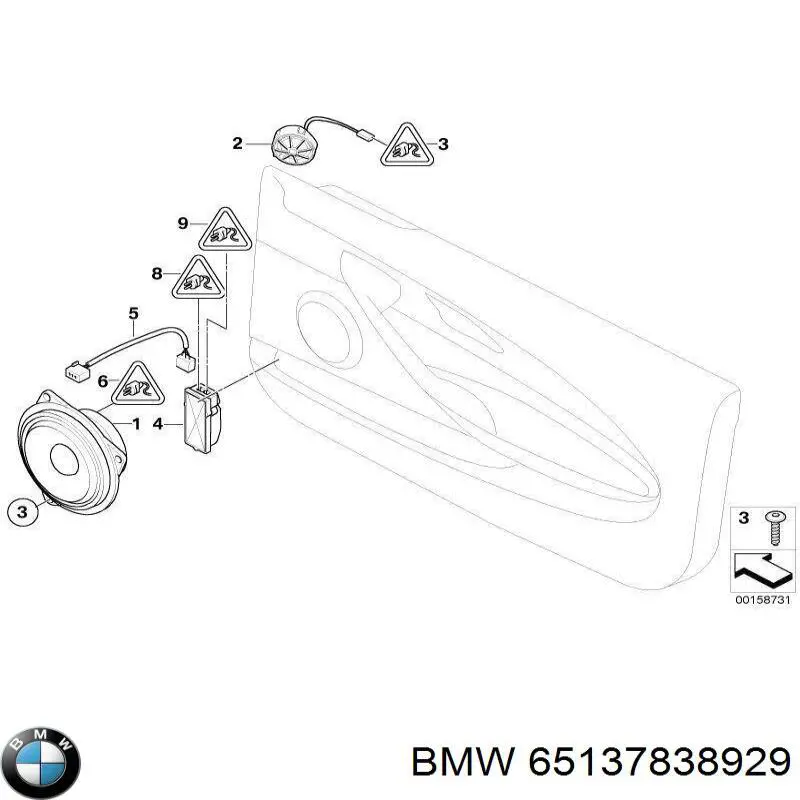 65137838929 BMW 