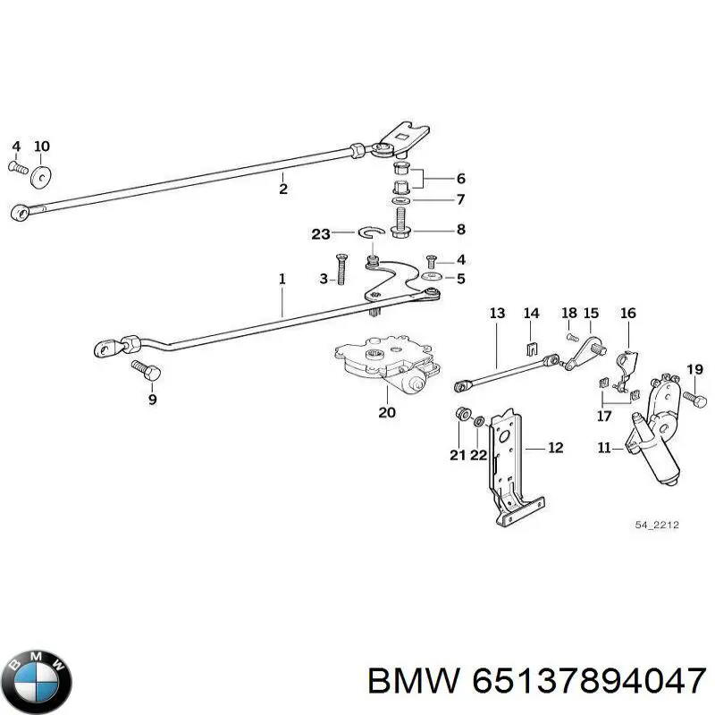  BMW 65137894047 ціна, від 512.78 USD