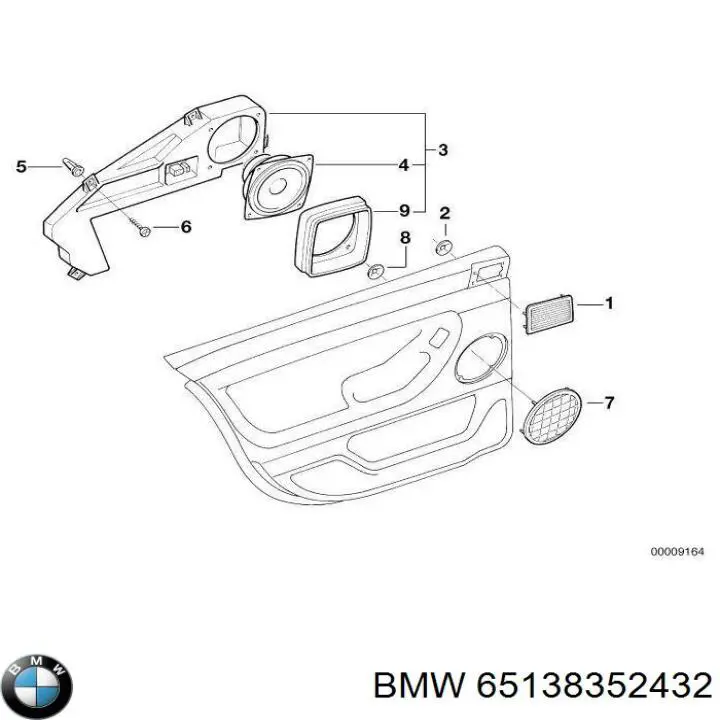 65138352432 BMW 