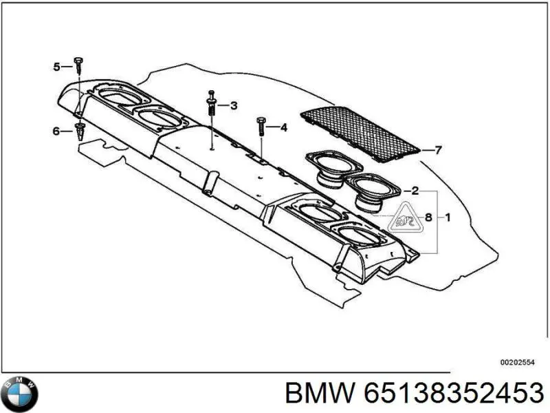  BMW 65138352453 ціна, від 215.31 USD
