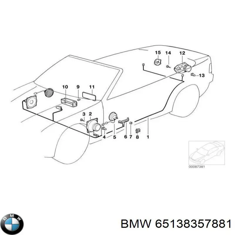 65138357881 BMW 