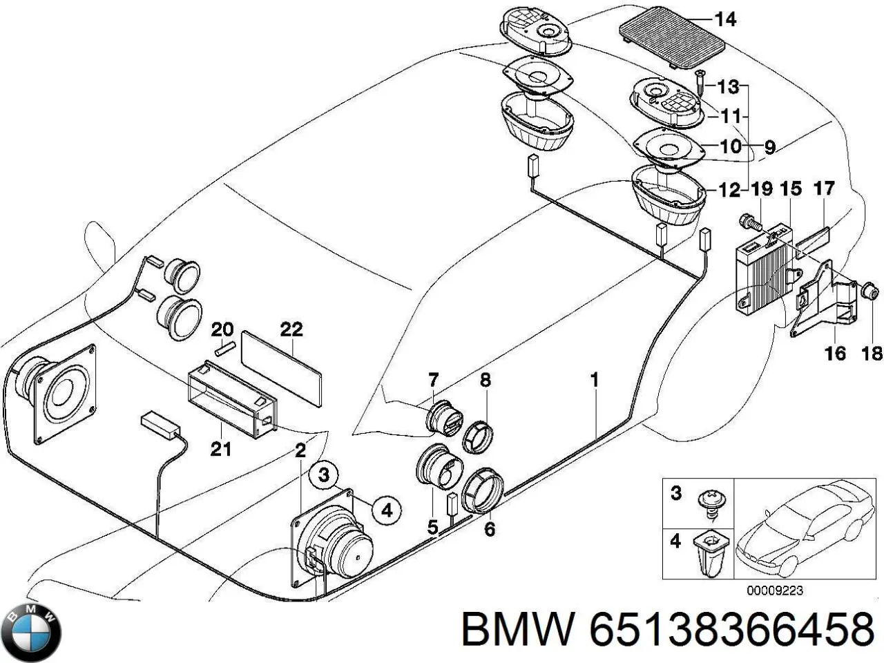  BMW 65138366458 ціна, від 106.99 USD