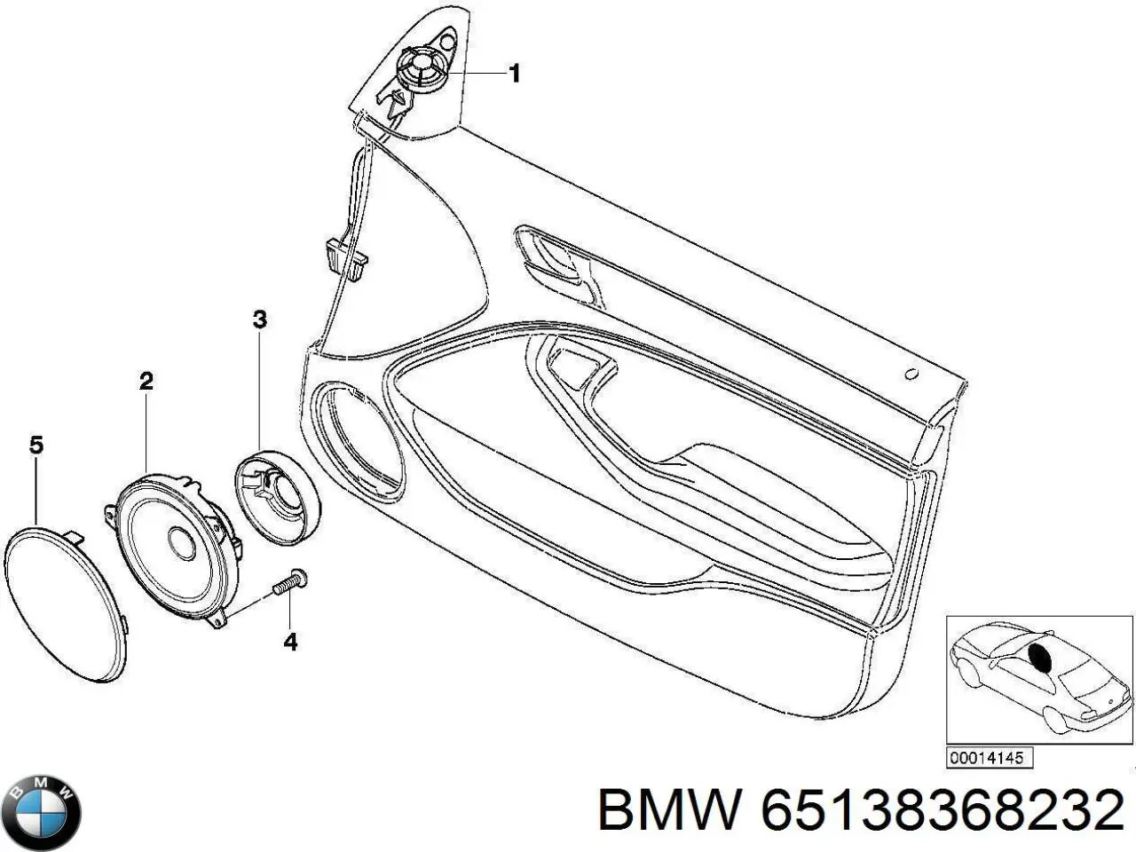  BMW 65138368232 ціна, від 1.27 USD