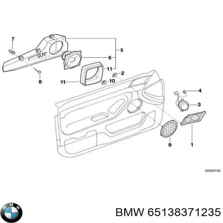 65138371235 BMW 