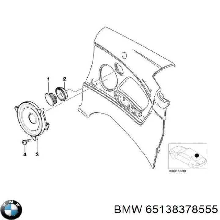  65138378555 BMW