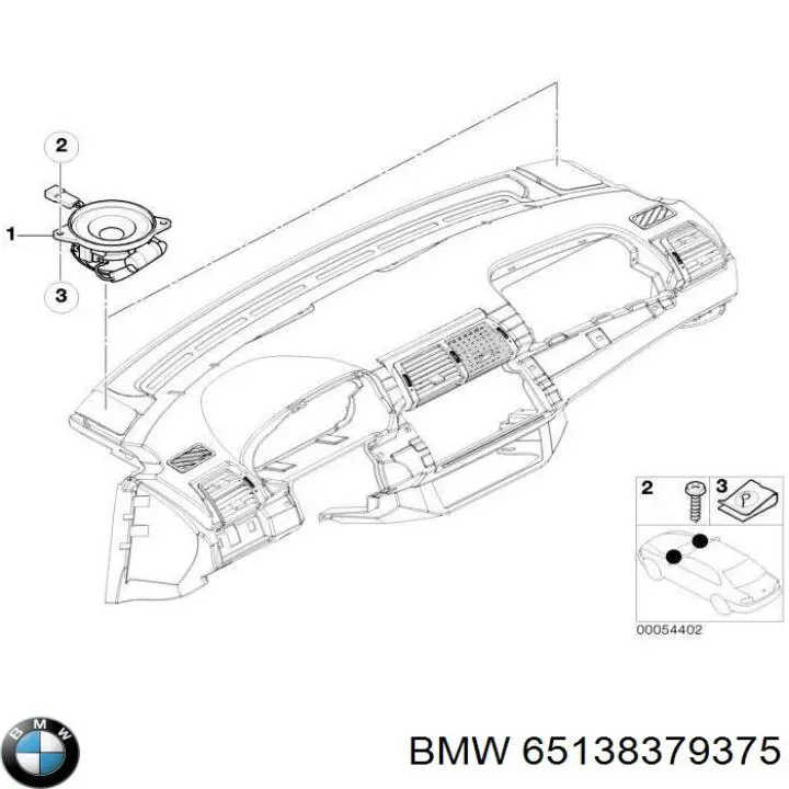 Динамік "торпедо" BMW 65138379375 ціна, від 12.56 USD