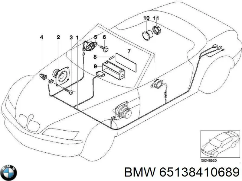 65138410689 BMW 