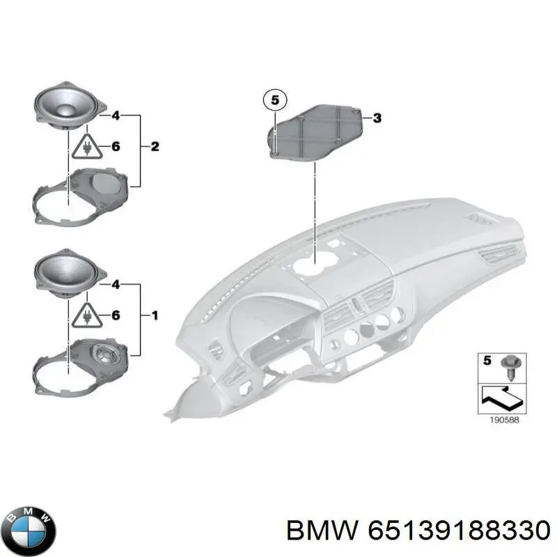  BMW 65139188330 ціна, від 15.20 USD