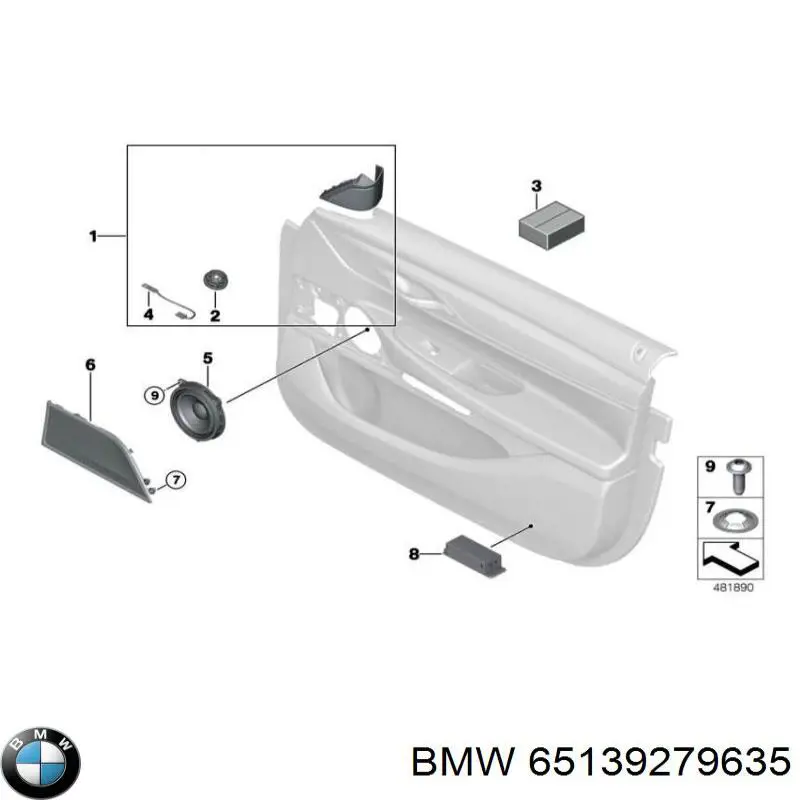  BMW 65139279635 ціна, від 55.56 USD