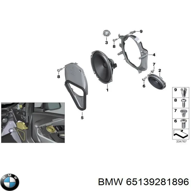  BMW 65139281896 ціна, від 6.33 USD