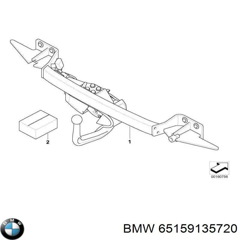 Купити 65159135720 BMW 