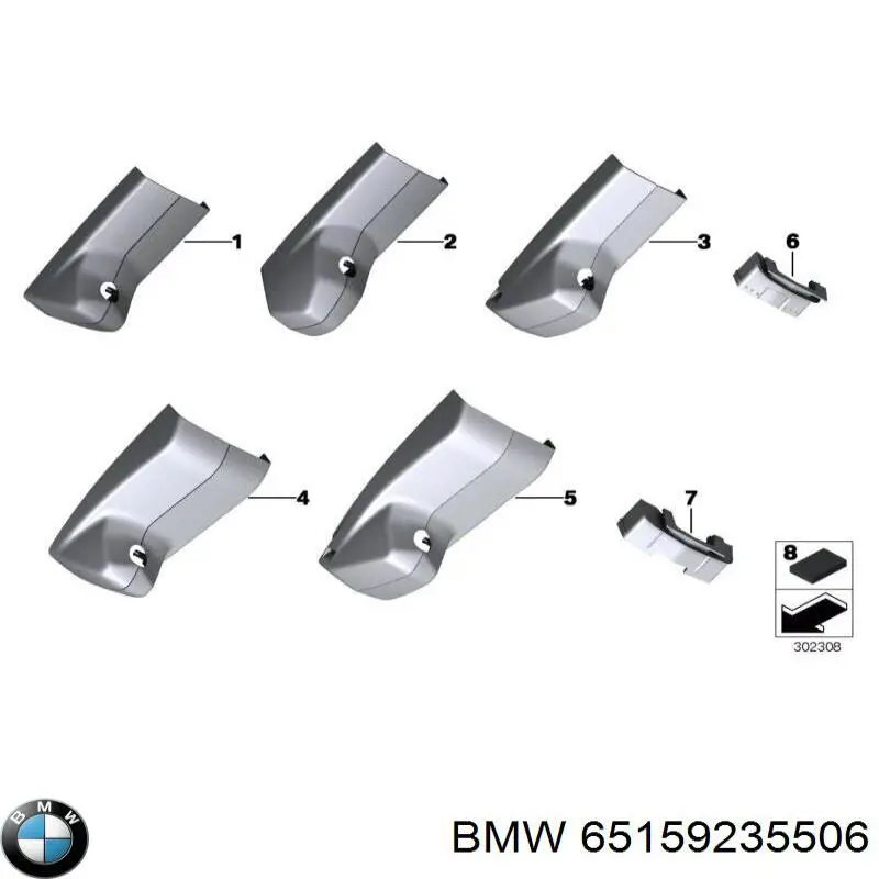  BMW 65159235506 ціна, від 5.62 USD
