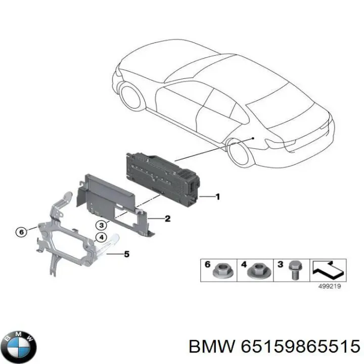  65159865515 BMW