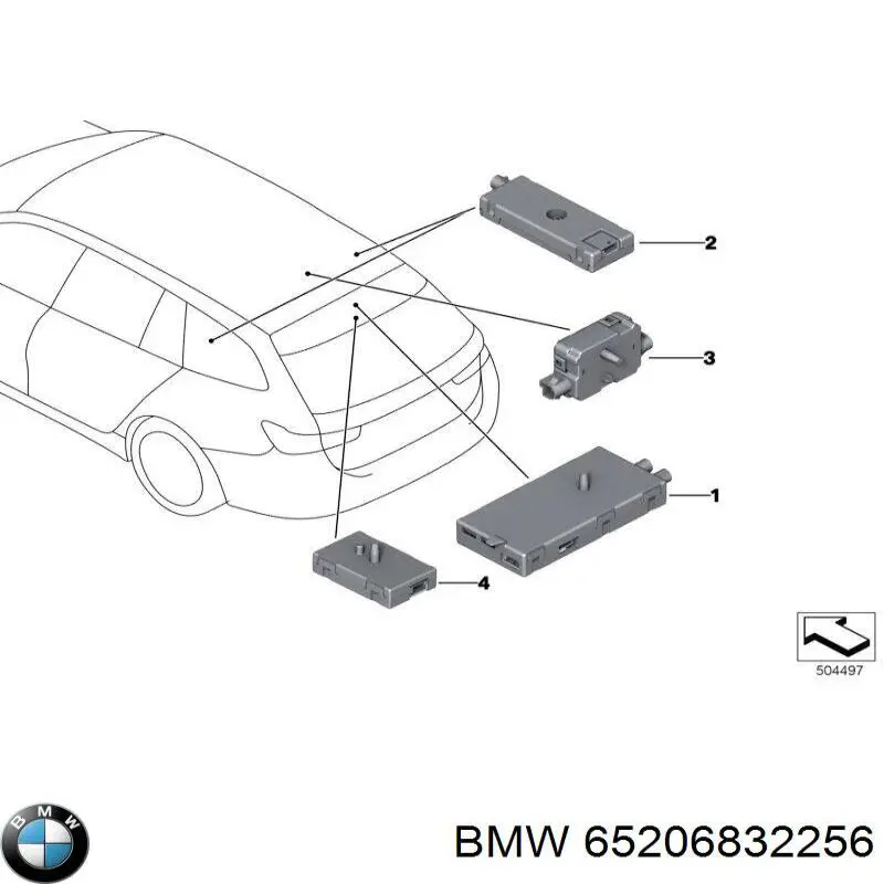 65206832256 BMW 