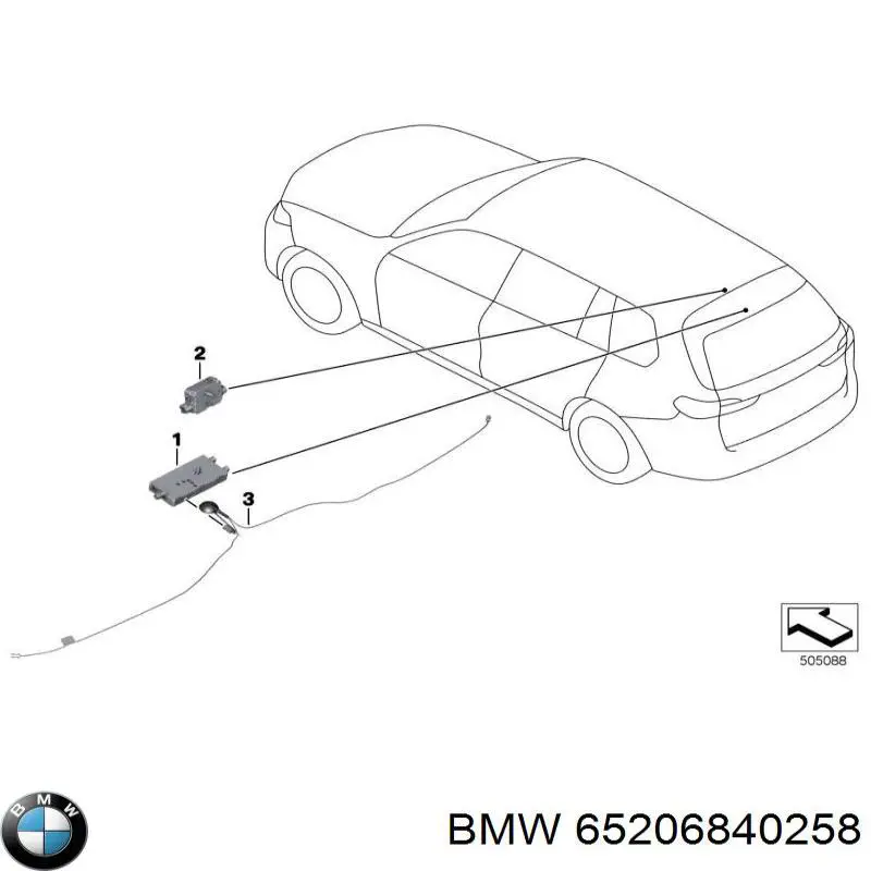  65206840258 BMW