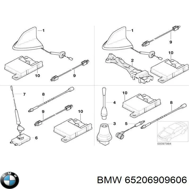  BMW 65206909606 ціна, від 3.80 USD