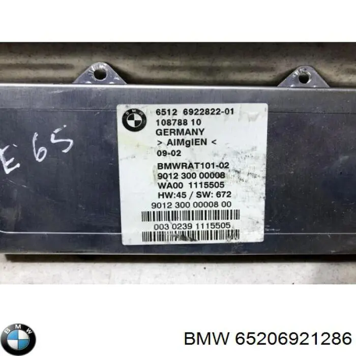  65126922822 BMW