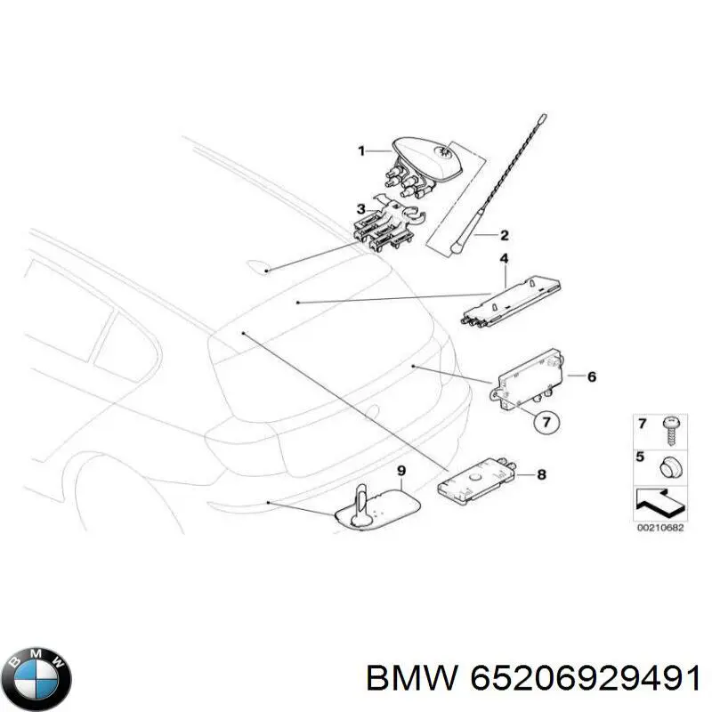 65206929491 BMW 