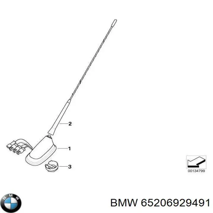  BMW 65206929491 ціна, від 8.87 USD