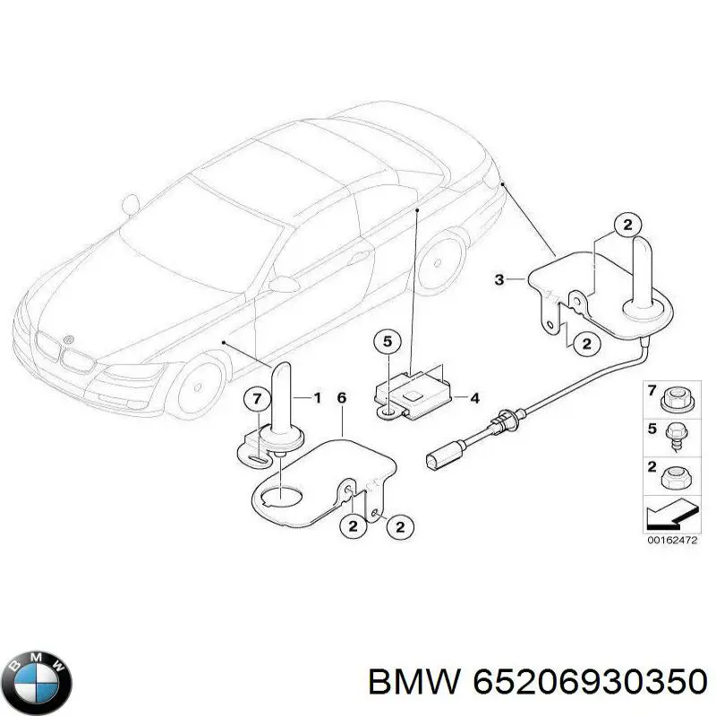 Купити 65206930350 BMW Антена