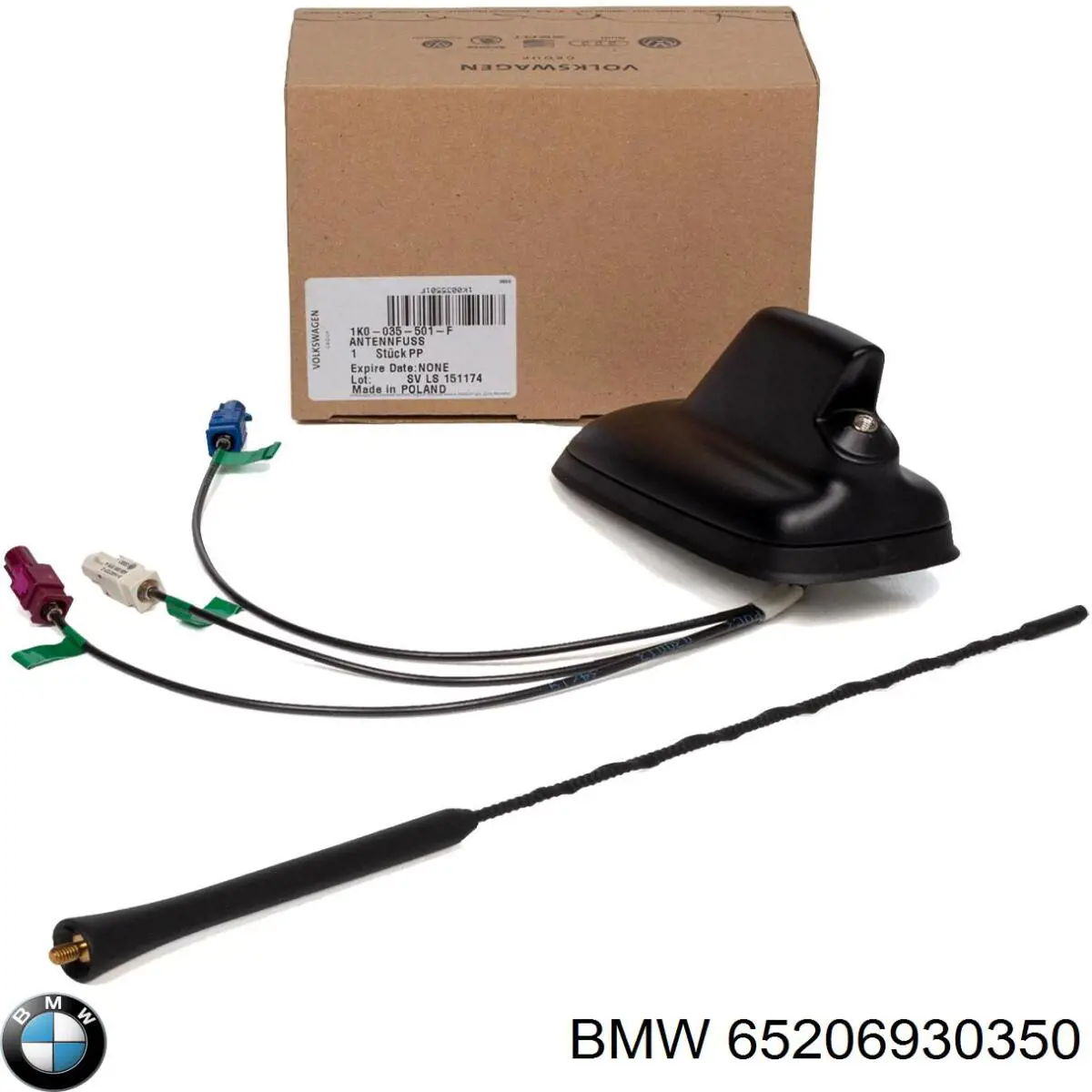 Антена BMW 65206930350 ціна, від 60.79 USD