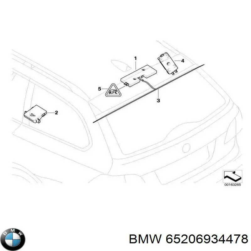 Купити 6985531 BMW Підсилювач сигналу антени