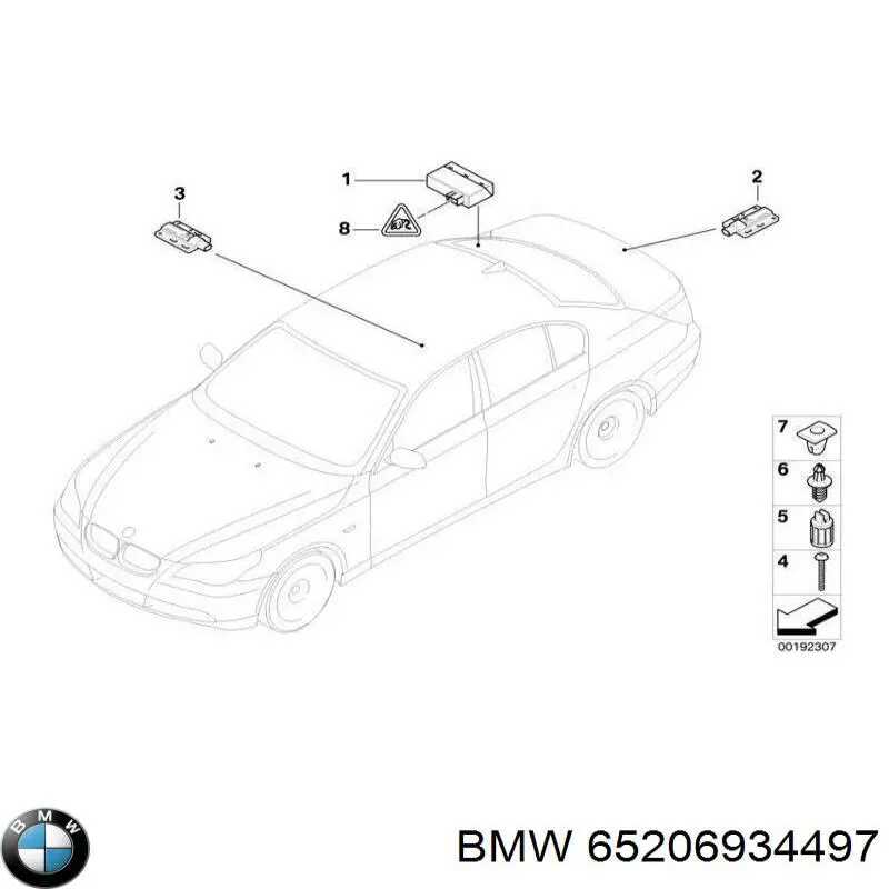  BMW 65206934497 ціна, від 12.71 USD