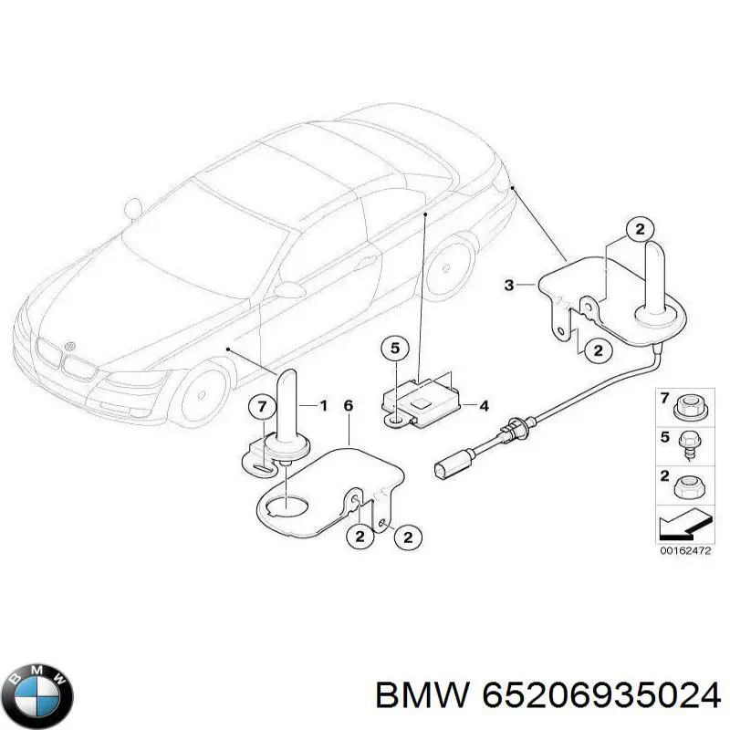 918356401 BMW Підсилювач сигналу антени