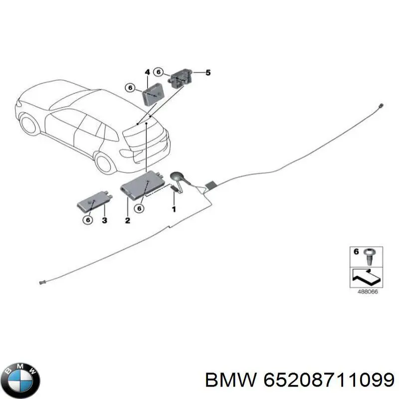 65208711099 BMW 
