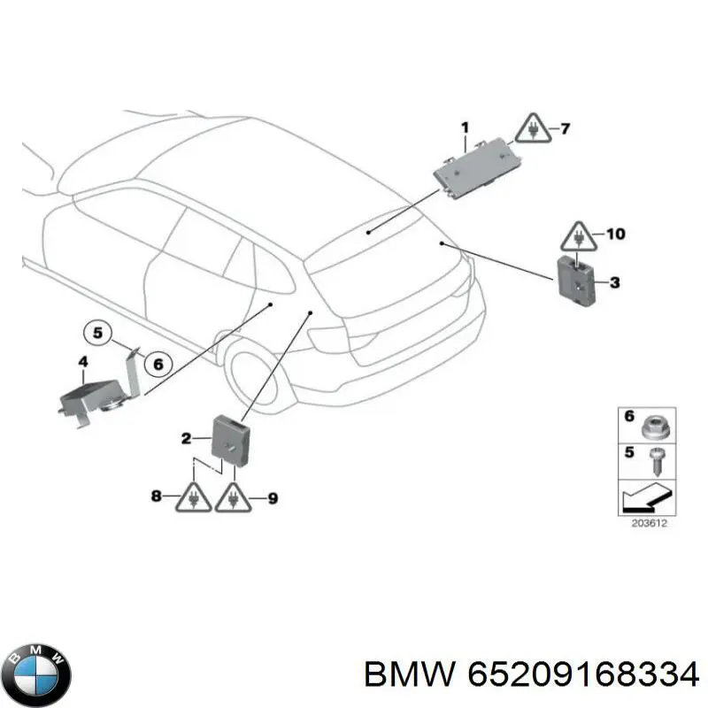 65209168334 BMW 