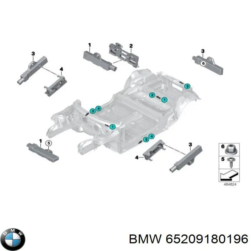 Купити 65209180196 BMW 