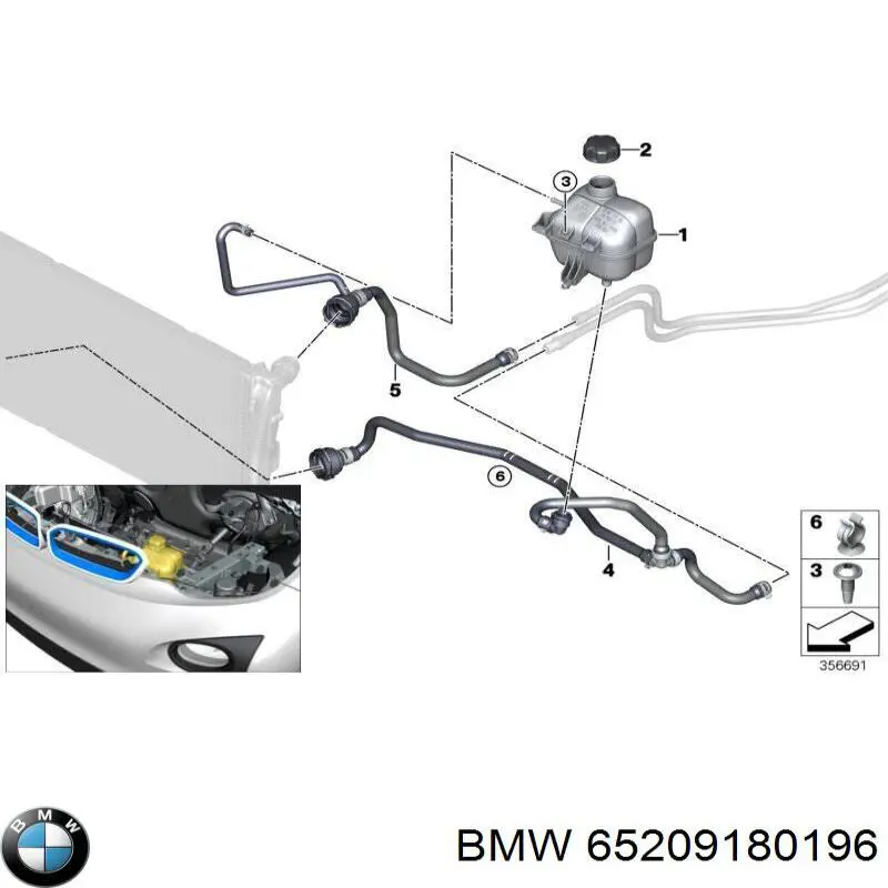 65209180196 BMW 