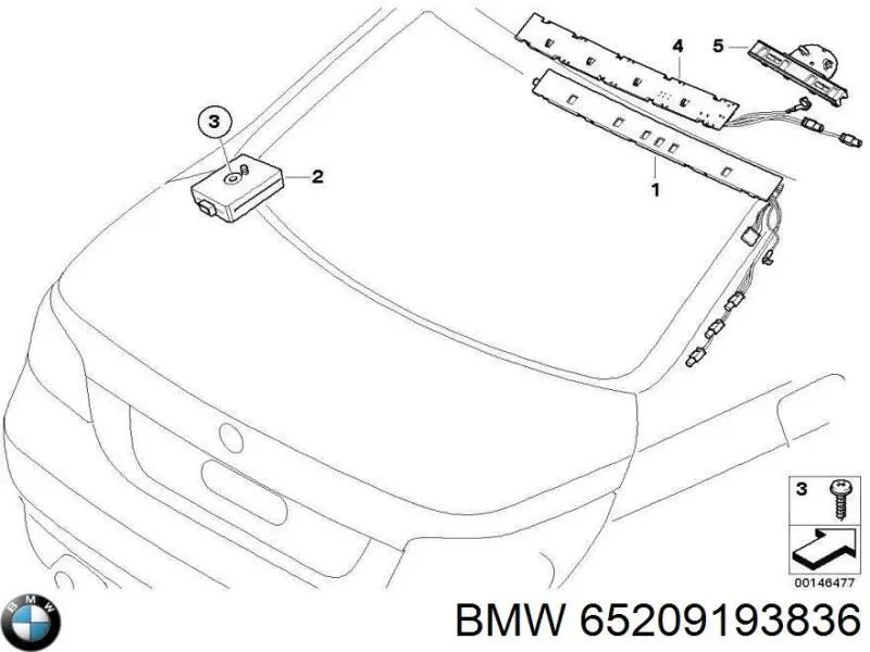  BMW 65209193836 ціна, від 63.33 USD